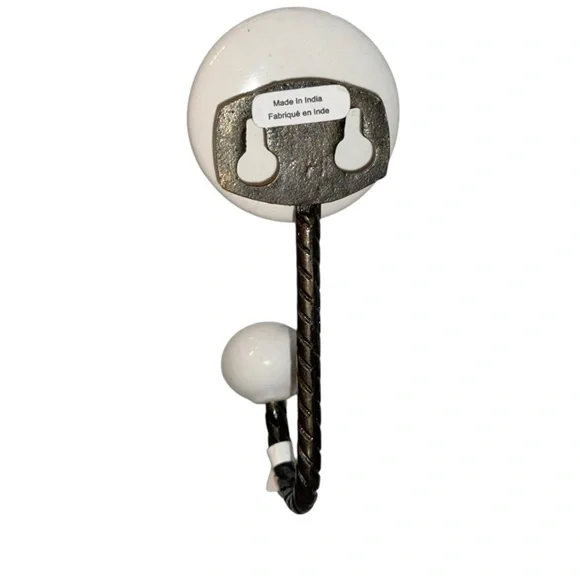 Anthropologie Cachet Monogram Towel Hook Letter “K” - Picture 7 of 8